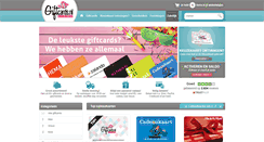 Desktop Screenshot of giftcards.nl