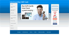 Desktop Screenshot of giftcards.com.au